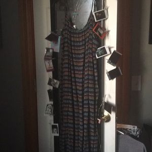 Patterned maxi dress